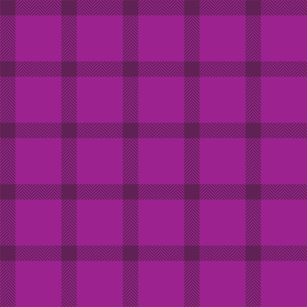 Plaid check pattern Seamless fabric texture Tartan textile print