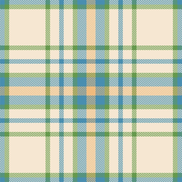 Plaid check pattern Seamless fabric texture Tartan textile print