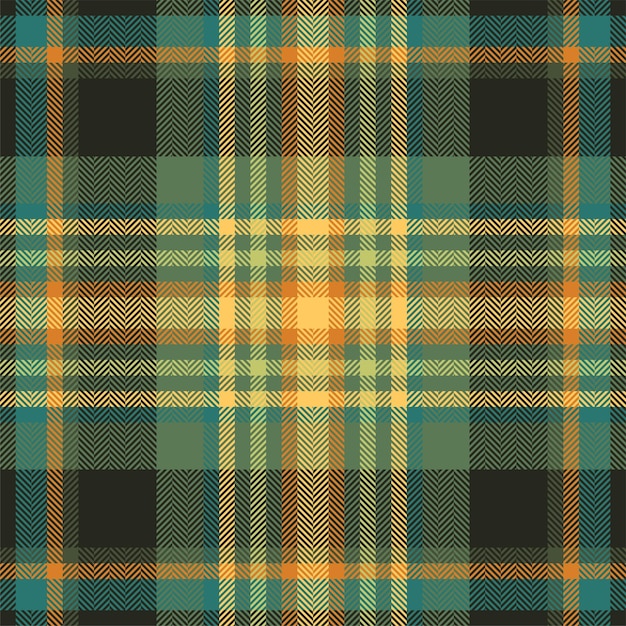 Vector plaid check pattern seamless fabric texture tartan textile print