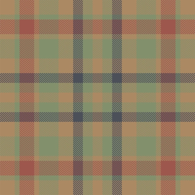 Plaid check pattern Seamless fabric texture Tartan textile print