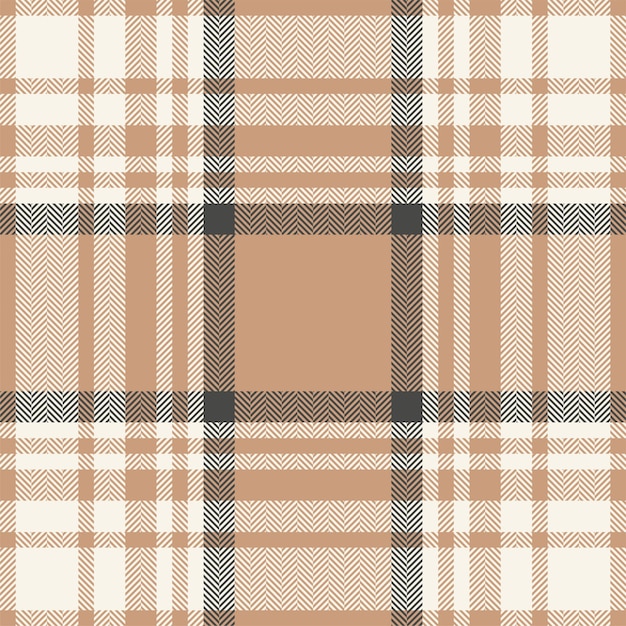 Vector plaid check pattern seamless fabric texture tartan textile print