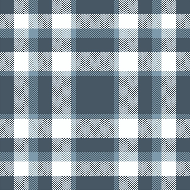 Vector plaid check pattern seamless fabric texture tartan textile print