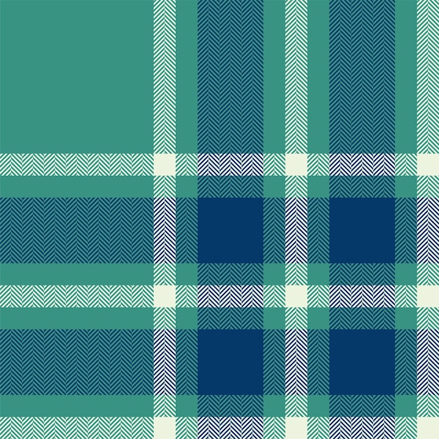 Vector plaid check pattern seamless fabric texture tartan textile print