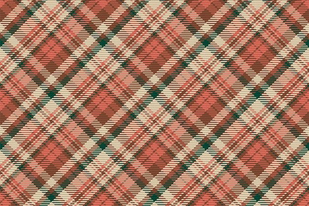 Vector plaid checkered tartan seamless pattern suitable for fashion textiles and graphics design