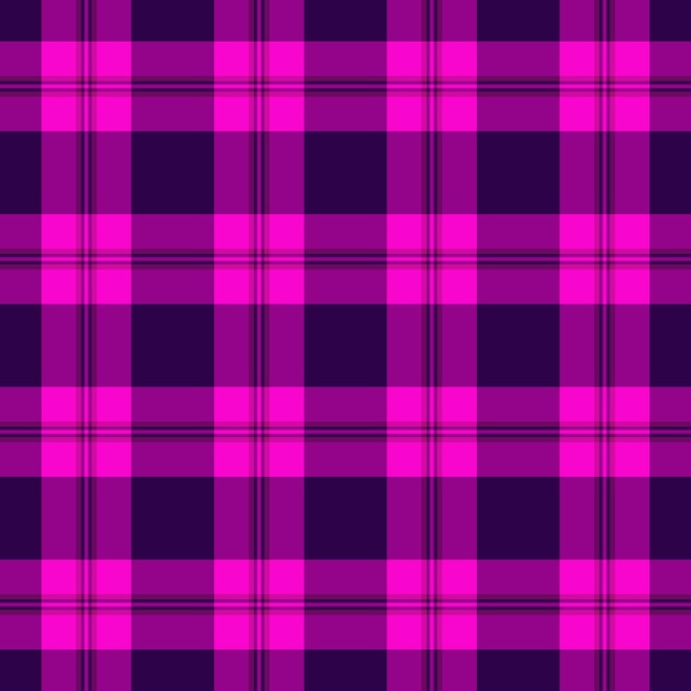 Plaid pattern background of tartan vector texture with a fabric textile seamless check