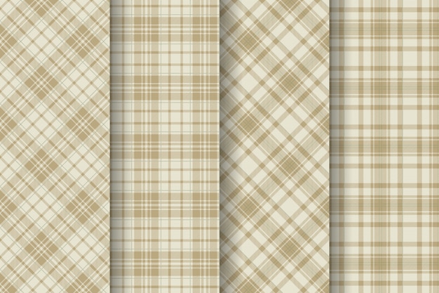 plaid pattern collection