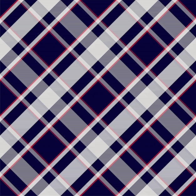 Motivo scozzese senza cuciture. controlla la trama del tessuto. sfondo quadrato a righe. tartan di disegno tessile vettoriale.