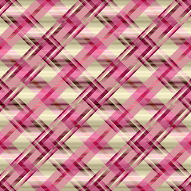 Plaid pattern seamless. Check fabric texture. Stripe square background.