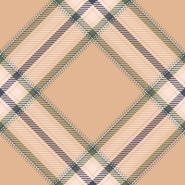 Plaid pattern vector Check fabric texture Seamless textile design for clothes paper print or web background