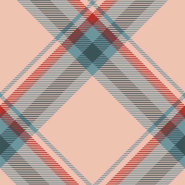 Vector plaid pattern vector check fabric texture seamless textile design for clothes paper print or web background