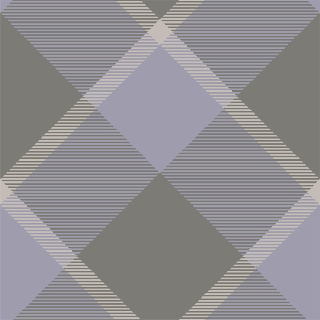 Plaid pattern vector Check fabric texture Seamless textile design for clothes paper print