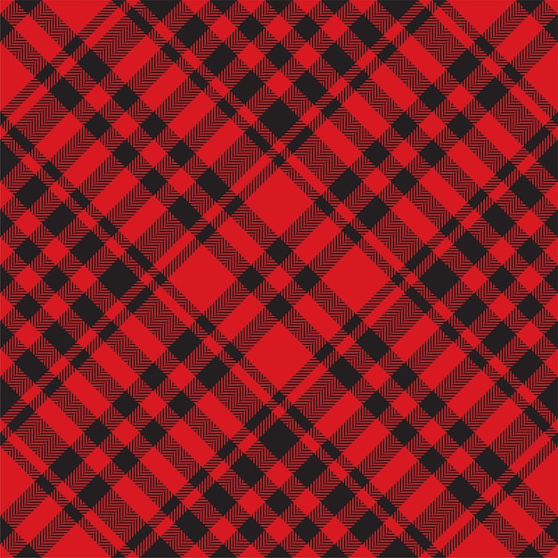 Plaid pattern vector Check fabric texture Seamless textile design for clothes paper print