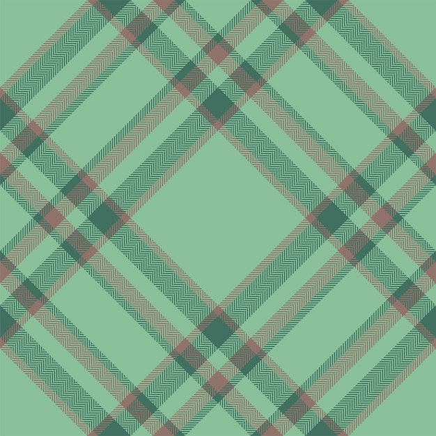 Plaid pattern vector check fabric texture seamless textile design for clothes paper print