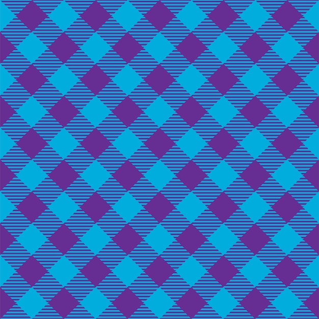 Plaid pattern vector check fabric texture seamless textile design for clothes paper print