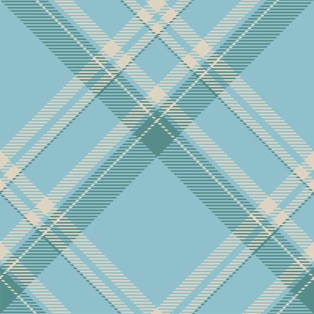 Plaid pattern vector Check fabric texture Seamless textile design for clothes paper print