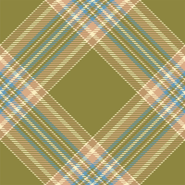 Plaid pattern vector Check fabric texture Seamless textile design for clothes paper print