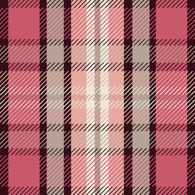 A plaid pattern with the word plaid on a pink background.