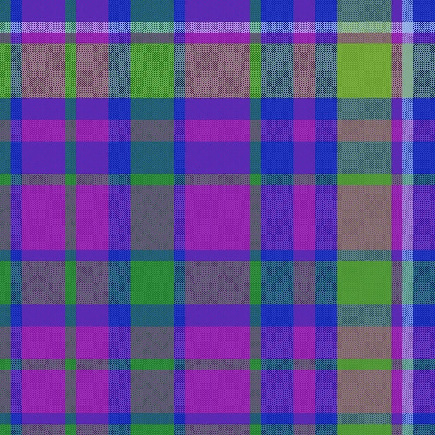 Vector plaid seamless check tartan vector background pattern texture fabric textile