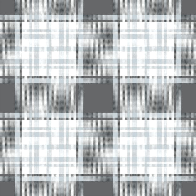 Plaid seamless pattern Check fabric texture Vector textile print design