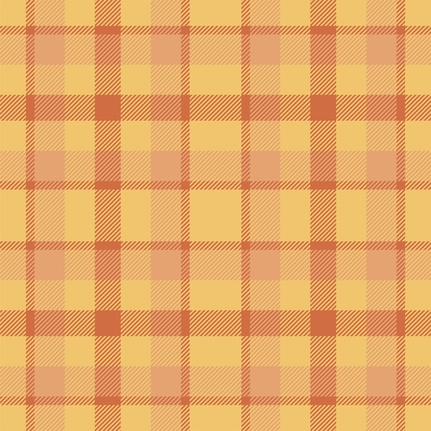 Plaid seamless pattern Check fabric texture Vector textile print