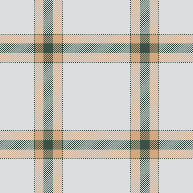 Plaid seamless pattern check fabric texture vector textile print