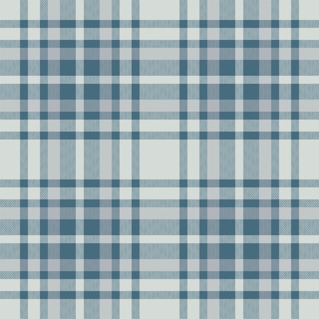 Plaid seamless pattern Check fabric texture Vector textile print