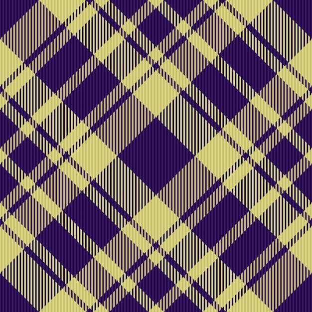 Plaid seamless texture Tartan background fabric Pattern check vector textile