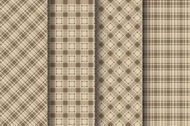 plaid tartan pattern collection