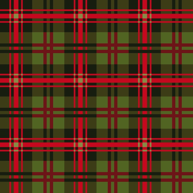 Plaid tartan pattern