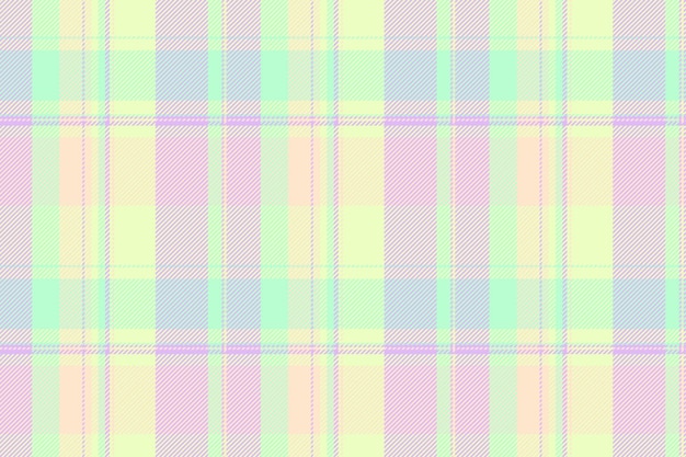 Vector plaid tartan texture of pattern background textile with a fabric check seamless vector