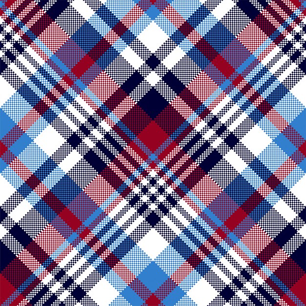 Plaid textile tartan seamless pattern