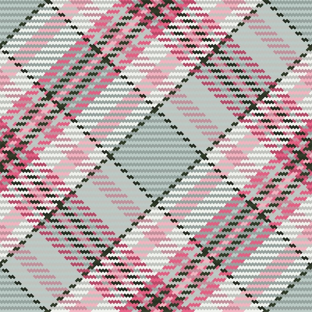 Vector plaid texture seamless pattern