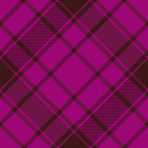 Plaid vector pattern fabric background textile texture tartan seamless check