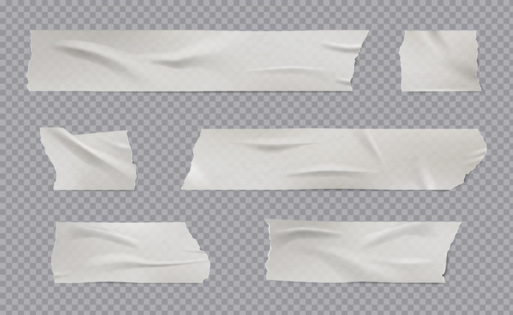 Vector plakband set