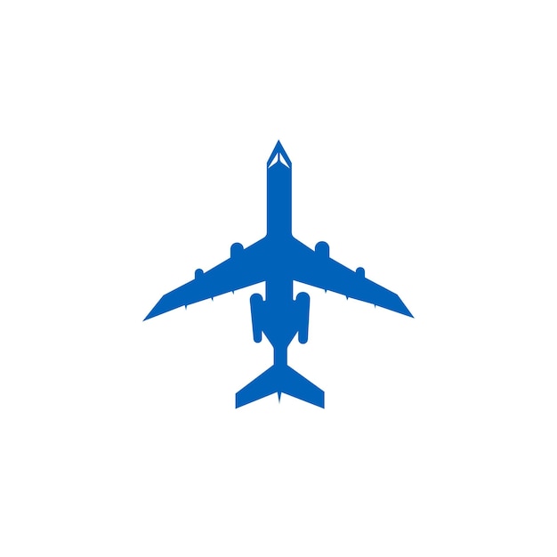 비행기 비행기 항공기 상업 로고 디자인
