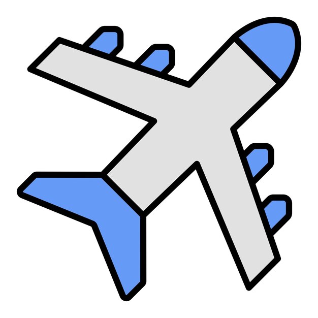 Vector plane icon