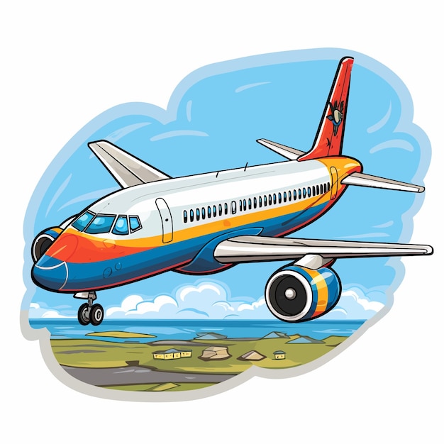 plane illustration