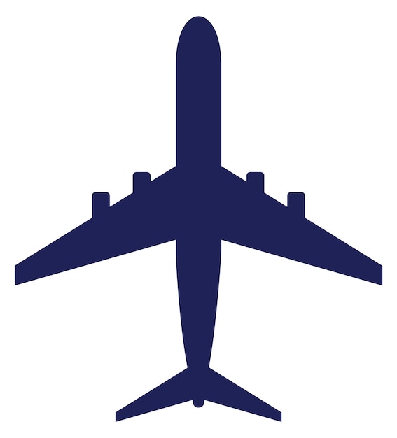 Plane silhouette Airport icon Airplane travel symbol