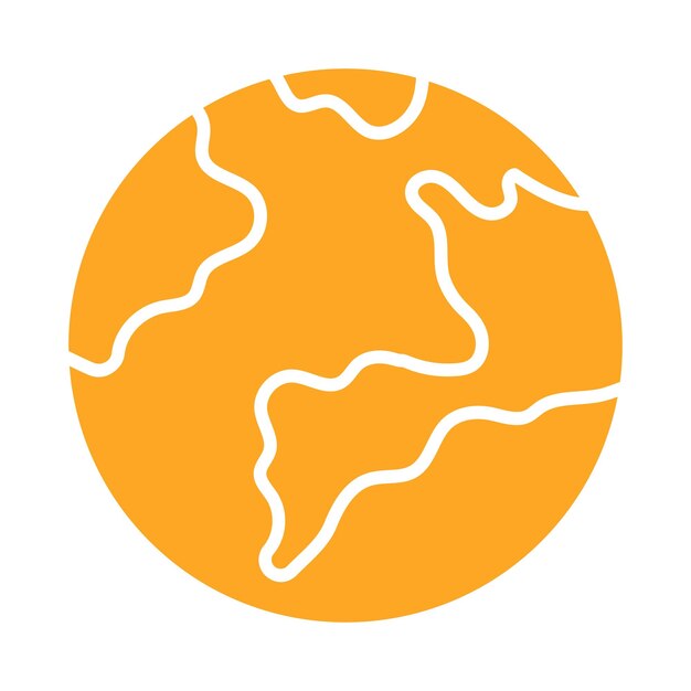 Planeet aarde pictogram