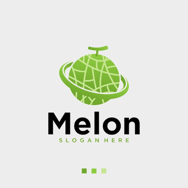Planet melon logo