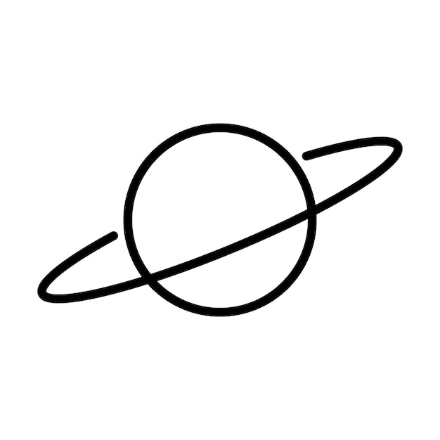 惑星のアイコン ベクトル