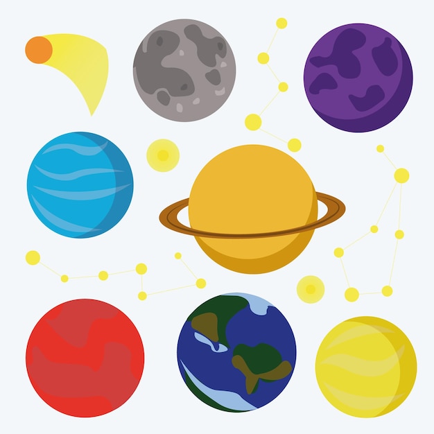 Vector planets