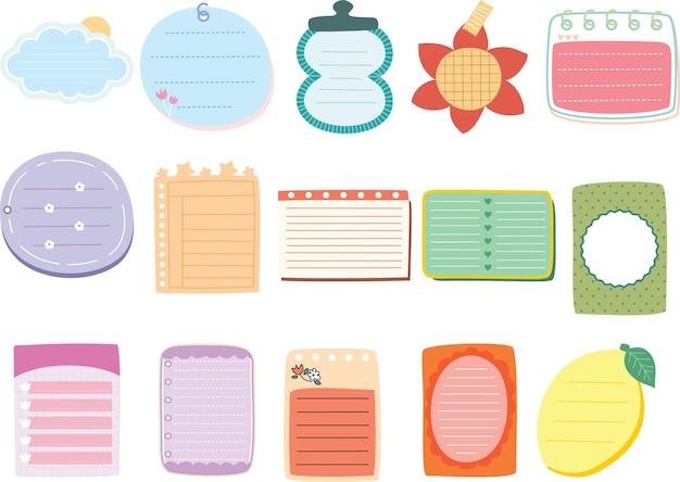 Vector planner paper vector element