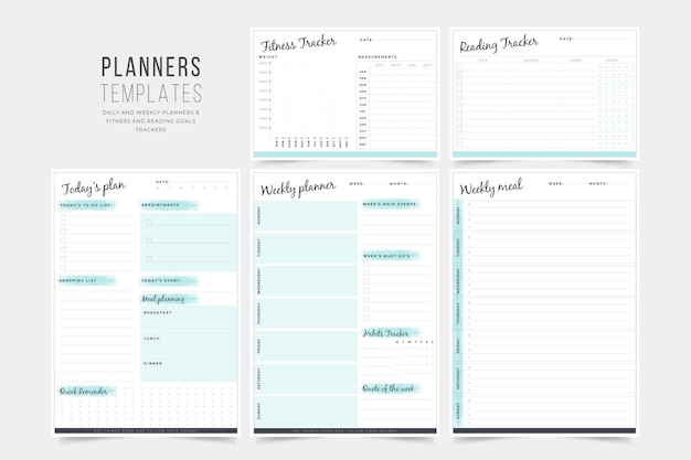 Planner Templates Collection