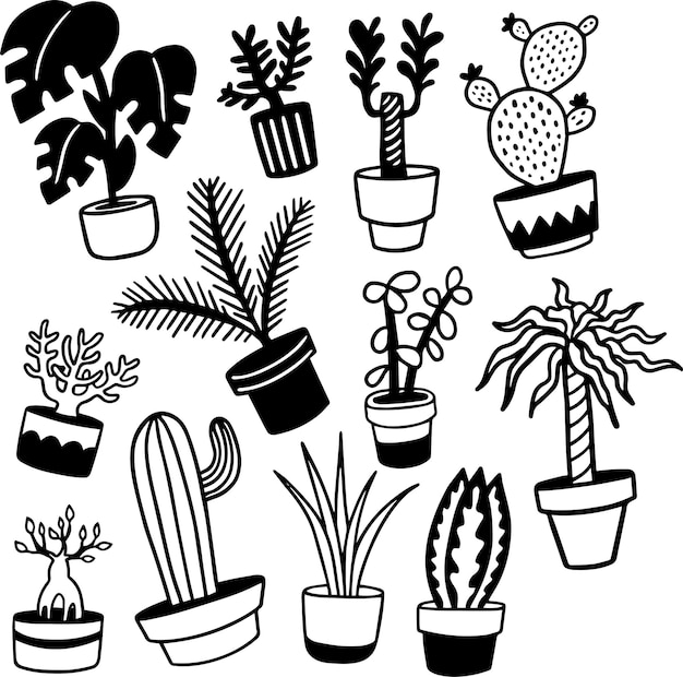 Plant doodles