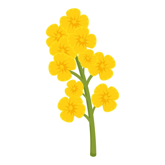 Икона растения мультфильм вектор растительность цветение зерно