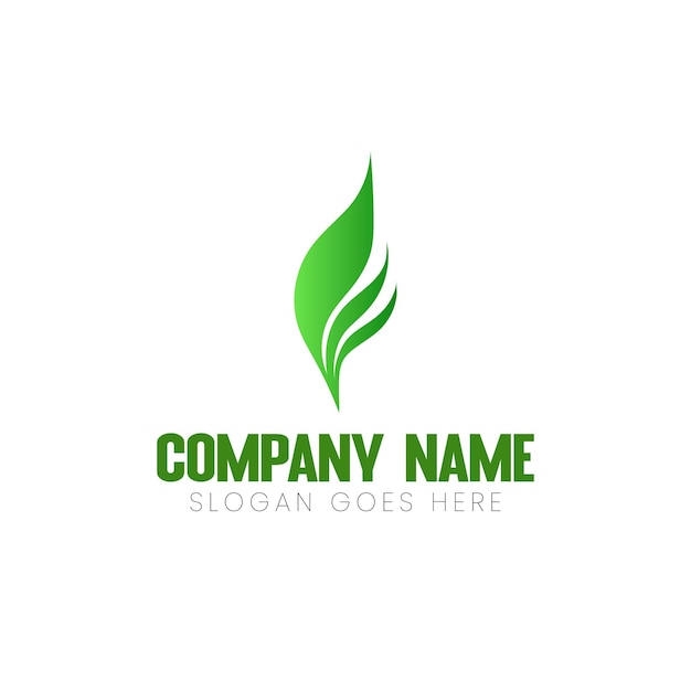 Plant Logo template vector minimalist