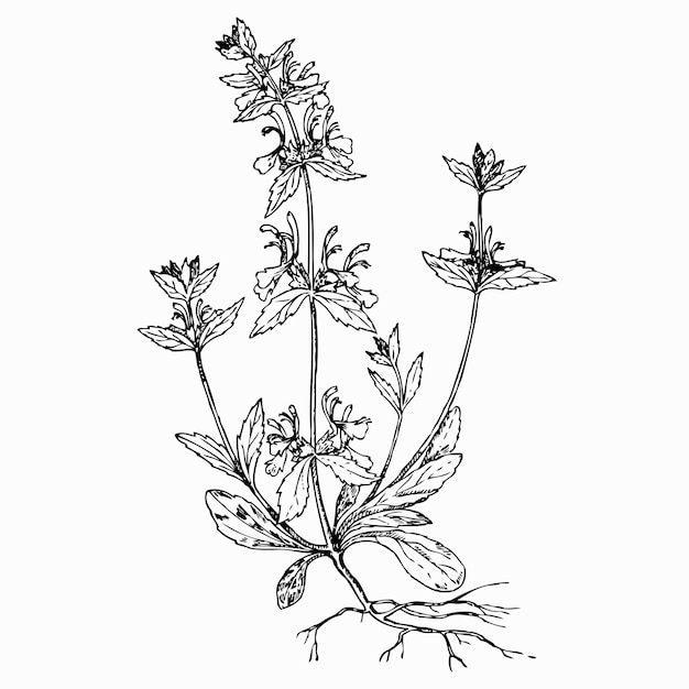 Plant Mint (Lamiaceae)