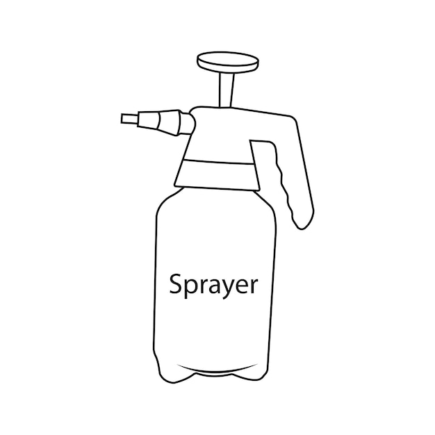 Vector plant sprayer icon