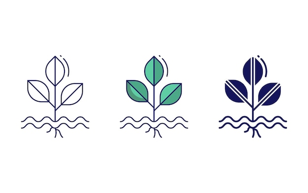 Plant vector icon